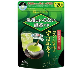 三井農林 三井銘茶 急須のいらない緑茶です 80g×24袋入×(2ケース)｜ 送料無料 緑茶 煎茶 インスタント 急須 宇治抹茶