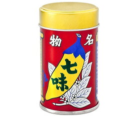 八幡屋礒五郎 七味唐からし缶 14g×10個入｜ 送料無料 七味 とうがらし 調味料