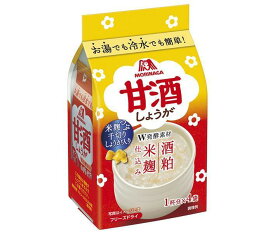 森永製菓 甘酒(しょうが) 4袋×10袋入×(2ケース)｜ 送料無料 米麹 あまざけ しょうが 生姜 酒粕 ホット