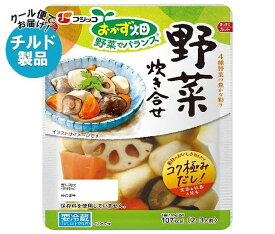 【チルド(冷蔵)商品】フジッコ おかず畑 野菜炊き合せ 155g×10袋入｜ 送料無料 チルド 一般食品 惣菜 そうざい 野菜 やさい