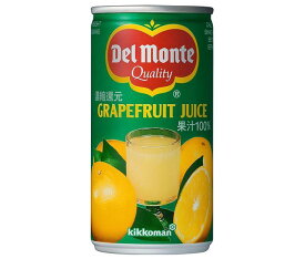 デルモンテ グレープフルーツジュース 190g缶×30本入｜ 送料無料 グレープフルーツ 100%ジュース 果汁 濃縮還元