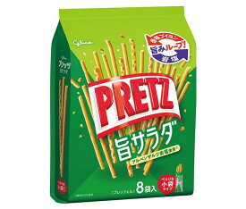 江崎グリコ PRETZ(プリッツ)旨サラダ 118g×6袋入×(2ケース)｜ 送料無料 お菓子 おやつ スナック菓子 プレッツェル