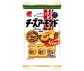 三幸製菓 チーズアーモンド 15枚×16袋入｜ 送料無料 お菓子 おつまみ・せんべい 袋