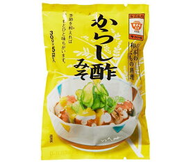 ますやみそ からし酢みそ 150g(30g×5袋)×12袋入×(2ケース)｜ 送料無料 米味噌 調味料 酢味噌