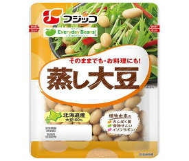 フジッコ 蒸し大豆 100g×12袋入｜ 送料無料 一般食品 まめ 大豆 カルシウム
