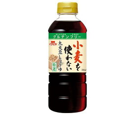 イチビキ 小麦を使わない 丸大豆しょうゆ 500mlペットボトル×8本入｜ 送料無料 一般食品 調味料 PET たまり醤油 本醸造 グルテンフリー