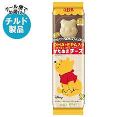 【チルド(冷蔵)商品】QBB くまのプーさんかたぬきチーズ DHA・EPA入り 30g×6袋入｜ 送料無料 チルド商品 チーズ 六甲バター 乳製品