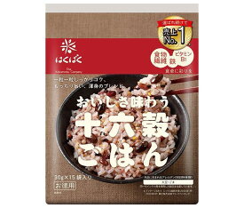 はくばく おいしさ味わう十六穀ごはん お徳用 30g×15袋×6袋入×(2ケース)｜ 送料無料 雑穀米 ご飯 ごはん 十六穀米 穀物 米 栄養 炊飯用