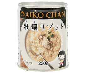 伊藤食品 あいこちゃん牡蠣リゾット 220g缶×12個入×(2ケース)｜ 送料無料 一般食品 缶詰 リゾット カキ