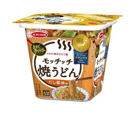 エースコック 焼うどんモッチッチ だし醤油味 97g×12個入｜ 送料無料 焼きうどん やきうどん カップ麺 インスタント