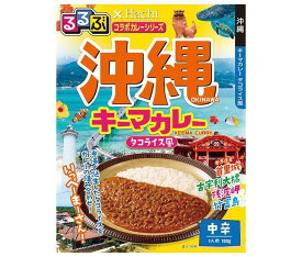 ハチ食品 るるぶ×Hachiコラボシリーズ 沖縄キーマカレー(タコライス風) 中辛 150g×20個入×(2ケース)｜ 送料無料 一般食品 レトルト カレー 中辛