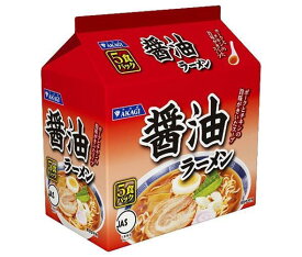 大黒食品工業 AKAGI(アカギ) 醤油ラーメン 5食パック×6袋入｜ 送料無料 インスタントめん 袋麺 しょうゆラーメン