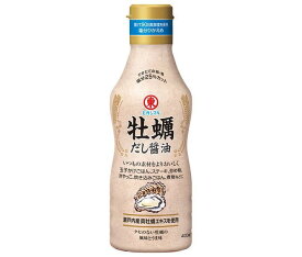 ヒガシマル醤油 牡蠣だし醤油 400ml×12本入×(2ケース)｜ 送料無料 一般食品 調味料 醤油 塩分カット