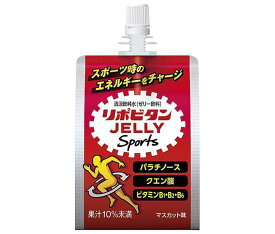 大正製薬 リポビタンゼリー Sports 180gパウチ×36本入｜ 送料無料 ゼリー飲料 マスカット風味 スポーツ