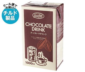 【チルド(冷蔵)商品】UCC GreenField(グリーンフィールド) チョコレートドリンク 1000ml紙パック×6本入×(2ケース)｜ 送料無料 チョコレート チョコ 飲料 1l 1L