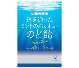 UHA味覚糖 透き通ったミントのおいしいのど飴 92g×6袋入｜ 送料無料 お菓子 飴・キャンディーアメ あめ