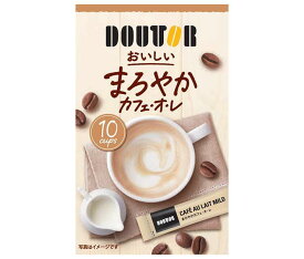 ドトールコーヒー おいしい まろやかカフェオレ (13g×10P)×36箱入｜ 送料無料 カフェオレ コーヒー類 スティックコーヒー