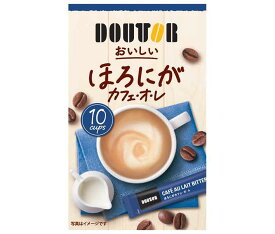ドトールコーヒー おいしい ほろにがカフェオレ (7g×10P)×36箱入｜ 送料無料 カフェオレ コーヒー類 スティックコーヒー