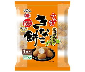 越後製菓 ふんわり名人きなこ餅 75g×12袋入｜ 送料無料 お菓子 米菓 おやつ 国産もち米100％ 和三盆