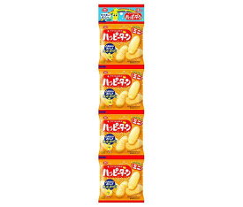 亀田製菓 ハッピーターンミニ4連 60g(15g×4)×10袋入｜ 送料無料 せんべい お菓子 米菓 おやつ 袋 おつまみ