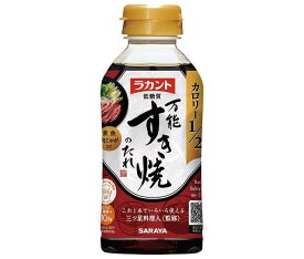 サラヤ ラカントすき焼のたれ 300mlペットボトル×12本入×(2ケース)｜ 送料無料 調味料 PET すきやき すき焼き