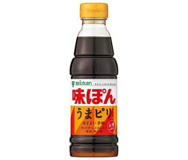 ミツカン 味ぽん うまピリ 360ml×12本入｜ 送料無料 ポン酢 ぽん酢 ポンズ 調味料 辛味 お肉 ぎょうざ