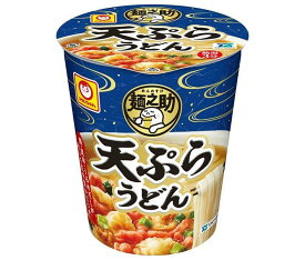 東洋水産 麺之助 天ぷらうどん 60g×12個入｜ 送料無料 うどん カップ麺 インスタント麺 即席めん