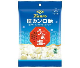 【送料無料・メーカー/問屋直送品・代引不可】カンロ 塩カンロ飴 140g×6袋入｜ お菓子 あめ キャンディー のど飴 袋 塩