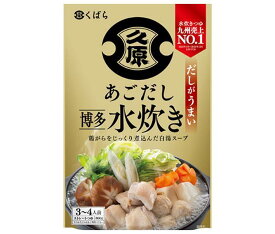 久原醤油 あごだし鍋 博多水炊き 800g×12個入×(2ケース)｜ 送料無料 一般食品 調味料 鍋スープ 鍋つゆ