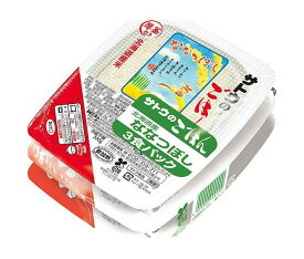 サトウ食品 サトウのごはん 北海道産ななつぼし 3食セット (200g×3食)×12個入×(2ケース)｜ 送料無料 レトルト サトウの ご飯 米 ななつぼし