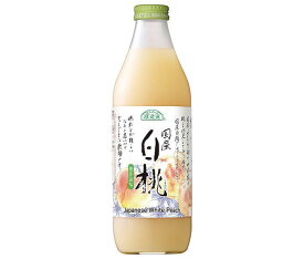 マルカイ 順造選 国産白桃 1000ml瓶×12(6×2)本入｜ 送料無料 ももジュース 国産 白桃 もも 桃 ピーチ フルーツ 果実