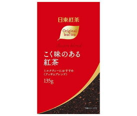 三井農林 日東紅茶 こく味のある紅茶 135g×24(6×4)袋入｜ 送料無料 (6×4)