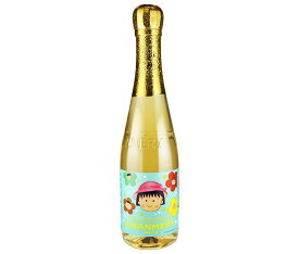 木村飲料 ちびまる子ちゃんシャンメリー ホワイト 360ml瓶×12本入×(2ケース)｜ 送料無料 炭酸飲料 シャンメリー