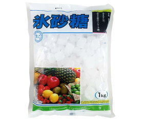 中日本氷糖 馬印 氷砂糖クリスタル 1kg×10袋入｜ 送料無料 一般食品 砂糖 氷砂糖