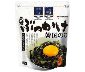 オリオンジャコー 元祖ぶっかけ韓国のり もみのりタイプ 70g×24袋入｜ 送料無料 乾物 味付のり 海苔 韓国のり