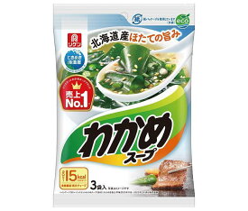 理研ビタミン わかめスープ 3袋入 (5.3g×3袋)×10袋入×(2ケース)｜ 送料無料 インスタント食品 スープ 即席