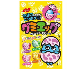 ノーベル製菓 グミエッグ 40g×6袋入×(2ケース)｜ 送料無料 お菓子 グミ キャンディ 袋