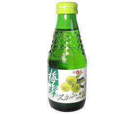 桜南食品 梅蜂スカッシュ 180ml瓶×30本入｜ 送料無料 炭酸飲料 梅果汁 うめ スカッシュ 瓶