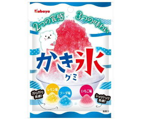 カバヤ かき氷グミ 55g×10袋入×(2ケース)｜ 送料無料 お菓子 グミ 袋 かき氷