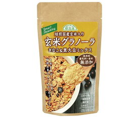 マルカイ 玄米グラノーラ きなこ＆黒大豆ミックス 120g×15袋入×(2ケース)｜ 送料無料 健康食品 シリアル 袋 無添加