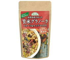 マルカイ 玄米グラノーラ フルーツ＆ナッツミックス 120g×15袋入×(2ケース)｜ 送料無料 健康食品 シリアル 袋 無添加