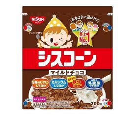 日清シスコ シスコーン マイルドチョコ 200g×6袋入×(2ケース)｜ 送料無料 一般食品 健康食品 袋 コーンフレーク