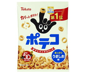 東ハト ポテコ うましお味 70g×12個入｜ 送料無料 お菓子 スナック菓子 塩味