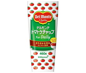デルモンテ トマトケチャップ For Daily 460g×20本入｜ 送料無料 一般食品 調味料 とまと ケチャップ