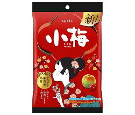 ロッテ 小梅 60g×6袋入×(2ケース)｜ 送料無料 お菓子 こうめ キャンディ 梅 あめ アメ LOTTE