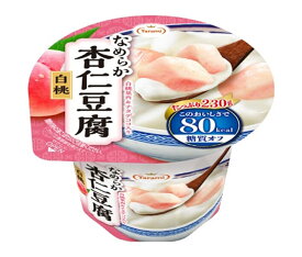 たらみ Tarami なめらか杏仁豆腐 白桃 80kcal 230g×24(6×4)個入｜ 送料無料 ゼリー フルーツ お菓子 おやつ 桃 杏仁