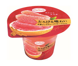 たらみ とろける味わい ご褒美ピンクグレープフルーツ 200g×24(6×4)個入×(2ケース)｜ 送料無料 ゼリー フルーツ お菓子 おやつ