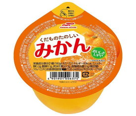 マルハニチロ くだものたのしい みかん 180g×24(6×4)個入×(2ケース)｜ 送料無料 みかんゼリー ゼリー みかん ミカン