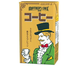 らくのうマザーズ コーヒー 250ml紙パック×24本入×(2ケース)｜ 送料無料 コーヒー 珈琲 牛乳 乳酸 紙パック