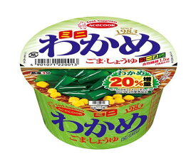 エースコック ミニわかめラーメン ごま・しょうゆ 38g×12個入｜ 送料無料 カップスープ インスタント わかめ